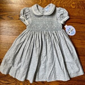 NEW Luli & Me Smocked Toddler Dress